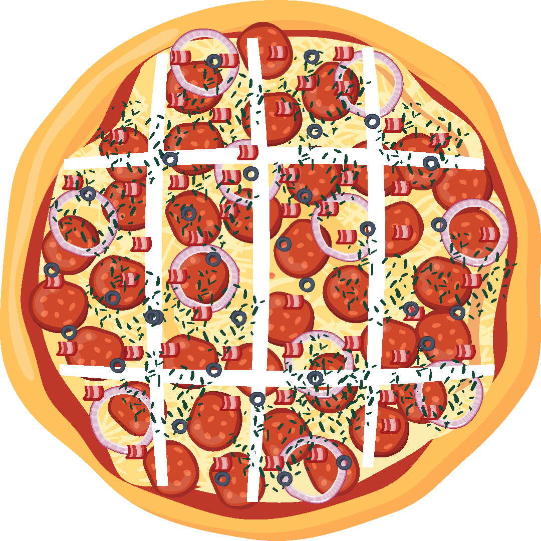 ícone de pizza